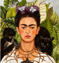 KAHLO "Me pinto a mí misma porque soy a quien mejor conozco."