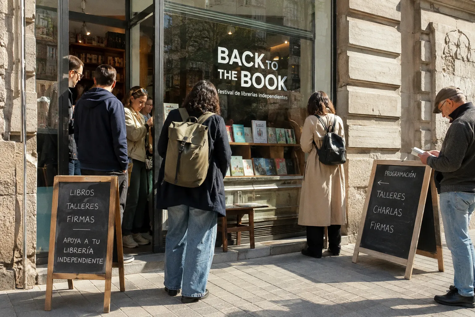 Back to the Book: el festival que reivindica las librerías independientes de Madrid