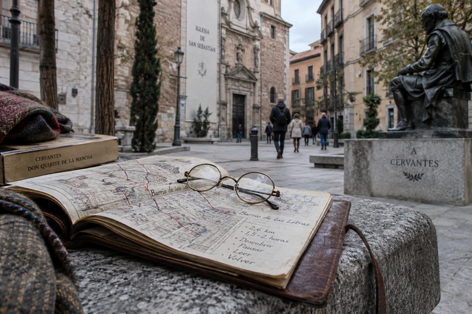 Itinerarios literarios autoguiados: qué cambia frente a la visita guiada
